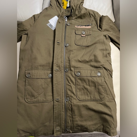 NWT - Desigual Women’s 3 in 1 Military Parka - Size XL - Picture 7 of 16